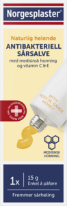 Norgesplaster antibakteriell sårsalve 15 g
