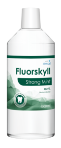 Vidi dental fluorskyll 0,2 % strong mint 1000 ml
