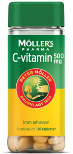 Möller's Pharma C-vitamin 500mg 120 tabletter