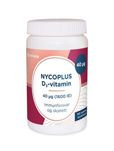 Nycoplus D3-Vitamin 40 mcg 100 tabletter