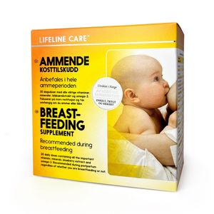 Lifeline Care kosttilskudd for ammende 4x30 tabletter
