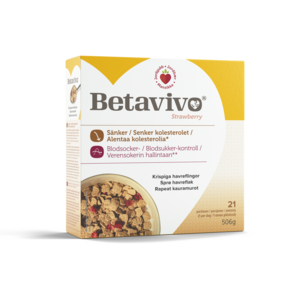 Betavivo sprø havreflak jordbær 506 g