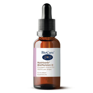 Biocare Nutrisorb vit D3 dråper 1000 IE 15 ml
