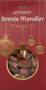 Apotekets brente mandler 150 g