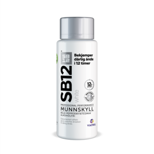 SB12 White munnskyll 250 ml