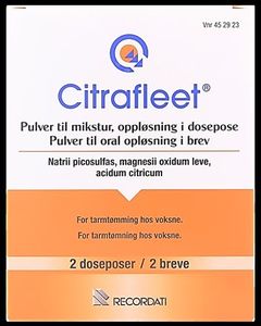 Citrafleet pulver til mikstur