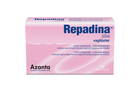 Repadina Plus Vagitorier 10 stk