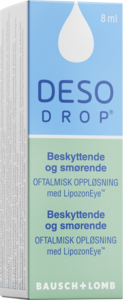 Desodrop oftalmisk oppløsning øyedråper 8 ml