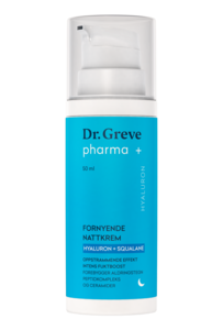 Dr. Greve Pharma Hyaluron + Squalane fornyende nattkrem 50 ml