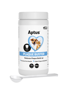 Aptus Plaque Buster munnhygiene hund og katt 200 g