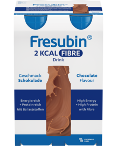 Fresubin 2 KCAL FIBRE Drink Sjokolade 4x200 ml