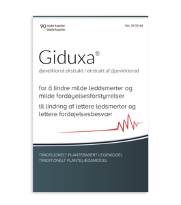 Giduxa kapsler 225mg - mot leddsmerter