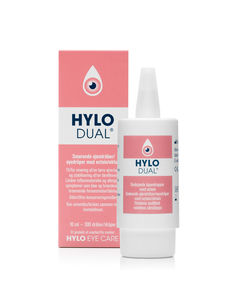Hylo Dual smørende øyedråper 10 ml
