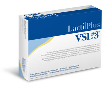 Lactiplus VSL#3 10 doseposer med pulver