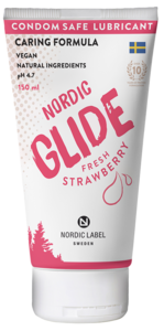 Nordic Glide Fresh Strawberry glidemiddel 150 ml