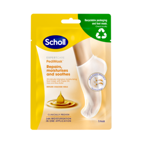 Scholl Moisturising PediMask fotmaske 1 par