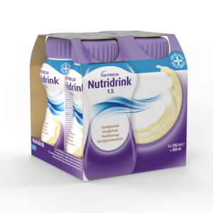 Nutridrink næringsdrikk vanilje 4x200 ml
