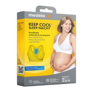 Medela Keep Cool BH natt hvit L