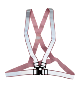 Rosa sløyfe reflekssele