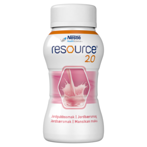 Resource 2,0 jordbærsmak 4x200 ml
