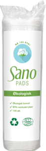 Sano bomullspads 100 stk