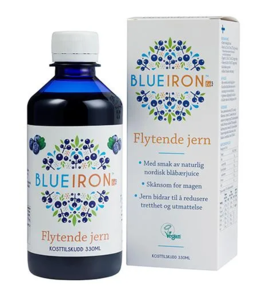 Blueiron Vegansk flytende jern 330 ml