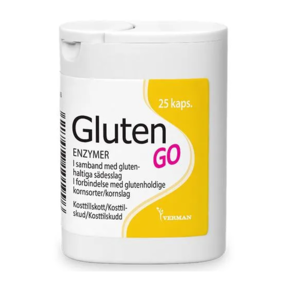 Gluten GO 25 stk kapsler