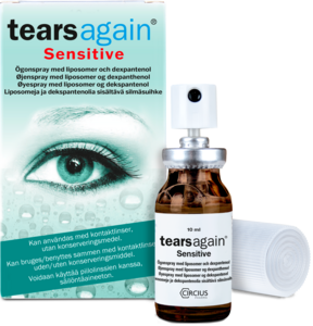 Tearsagain Sensitive øyespray 10 ml