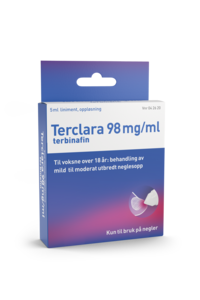 Terclara neglesoppbehandling 98mg/ml