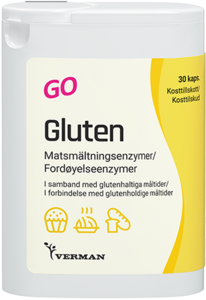Gluten GO 30 kapsler