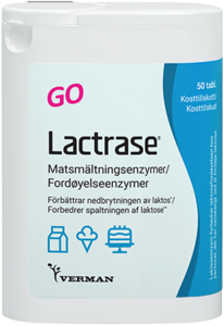 Lactrase GO tyggetabletter 50 stk