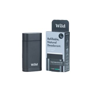 Wild Deo Men Cotton & Sea Salt startpakke