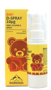 Nordaid D-spray 10 oral vitamin D 30 ml