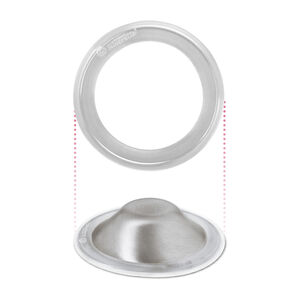 Silverette brystknoppbeskyttere strl REGULAR inkl O-feel silikonringer