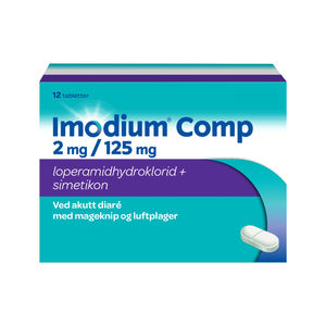 Imodium Comp tabletter 2/125mg