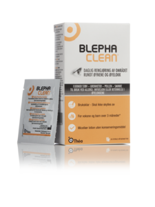 Blephaclean sterile våtservietter 20 stk