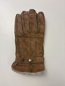 Skinnhansker herre brun onesize