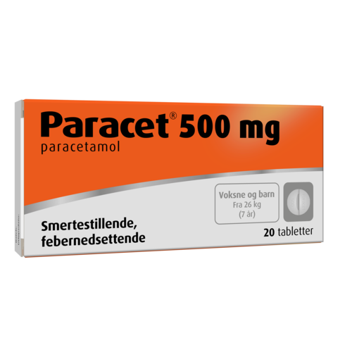 Paracet tabletter 500 mg