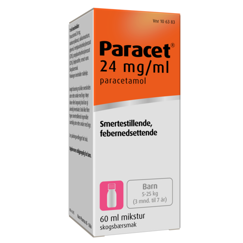 Paracet mikstur 24 mg/ml