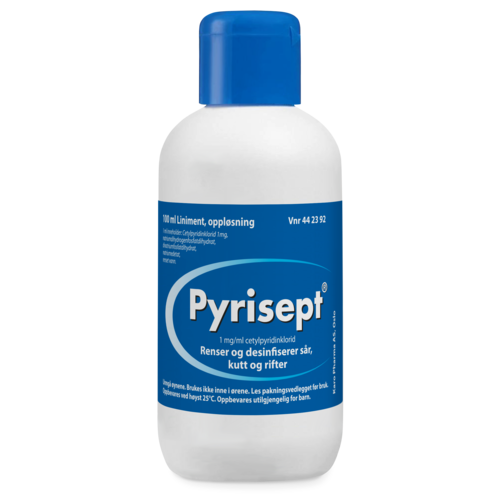 Pyrisept Liniment, oppløsning 1mg/ml 100ml