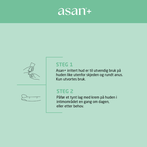 Asan+ irritert hud 50 g