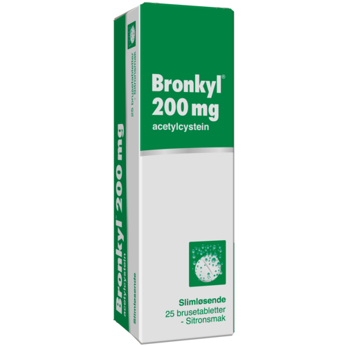 Bronkyl Brusetabletter 200 mg