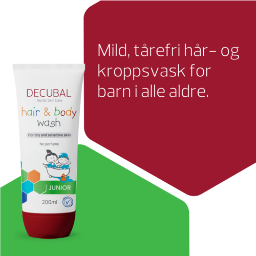 Decubal Junior Hair & Body Wash 200 ml