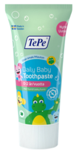TePe Daily Baby tannkrem 50 ml