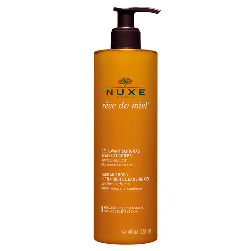 NUXE Rêve de Miel Face & Body Cleansing Gel 400 ml