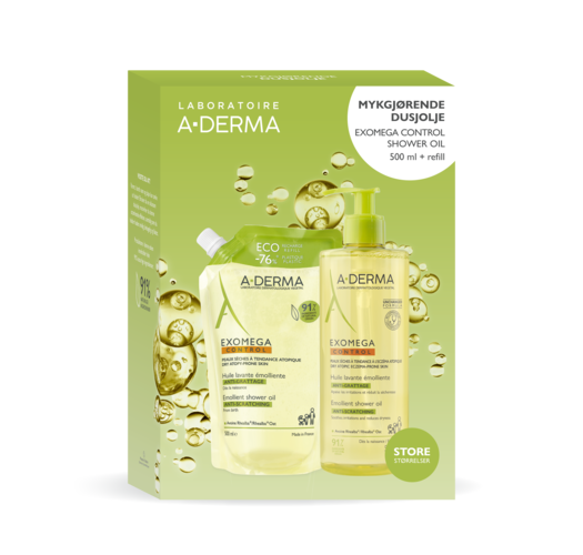 A-Derma Exomega Shower Oil gavesett