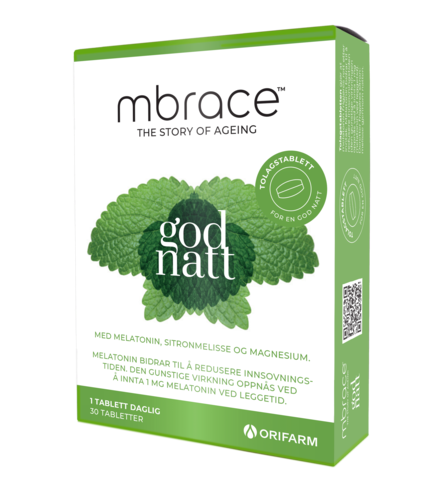 mbrace god natt 30 tabletter