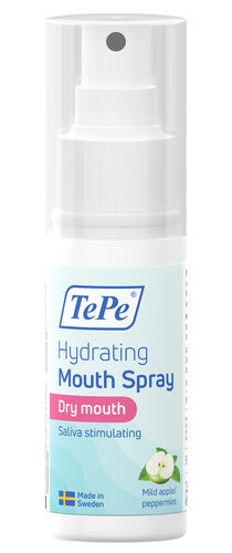 TePe Hydrating Mouth Spray Saliva Stimulating mild eple/peppermyntesmak 50 ml