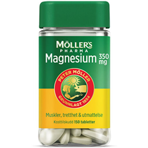 Möller's Pharma Magnesium 350mg 150 tabletter