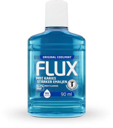 Flux Coolmint 0,2% fluorskyll reisestørrelse 90 ml